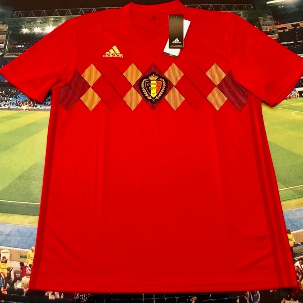 Adidas Belgium National Team Jersey Size Large
